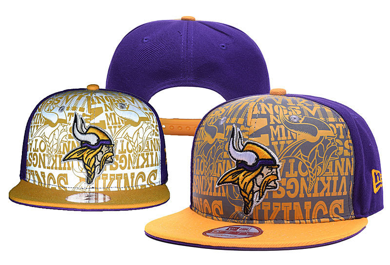 NFL Minnesota Vikings Stitched Snapback Hats 014